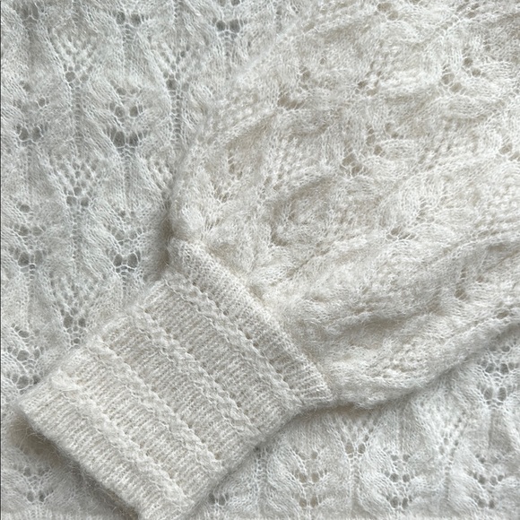 Sézane ecru Women's Sweater - Picture 4 of 5